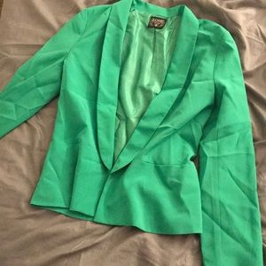 Green blazer